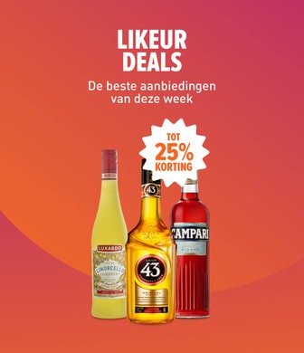 Likeur Deals. Nu extra voordelig